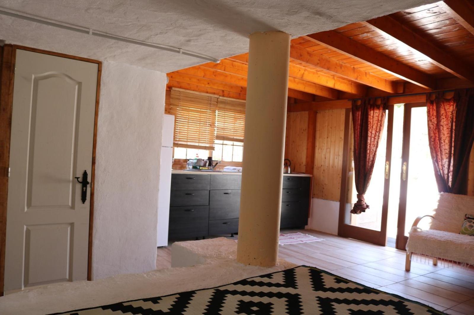 Half Wooden Rural Apartment Fasnia Eksteriør bilde